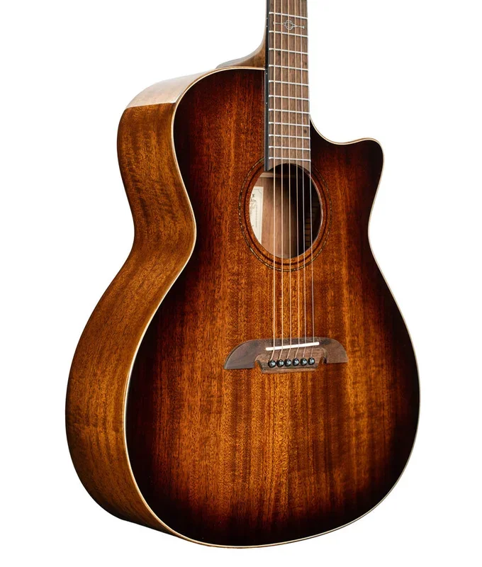 Alvarez AG66CESHB-Deluxe Grand Auditorium Acoustic-Electric Guitar – Shadowburst