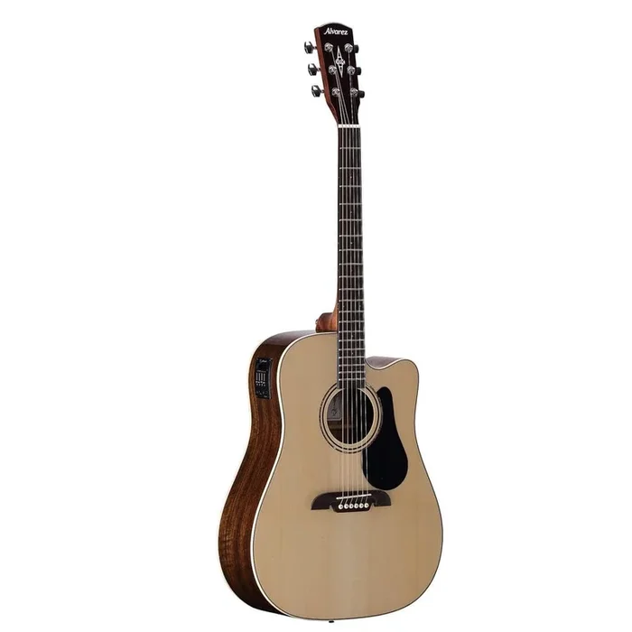Alvarez RD28 6-String Dreadnought Cutaway Electro Acoustic Guitar with Gigbag – Natural Gloss