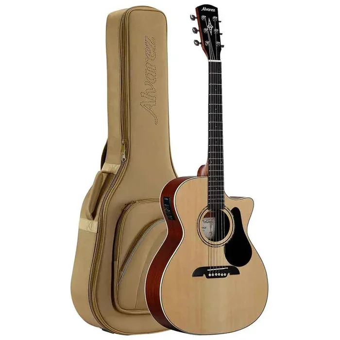 Alvarez RG26CEDLX Cutaway Acoustic Electric Guitar With Deluxe Bag
