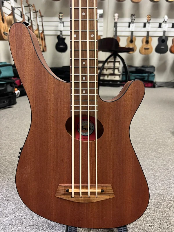 AMAHI UB-BASS01 Mahogany Electric Ukulele Bass