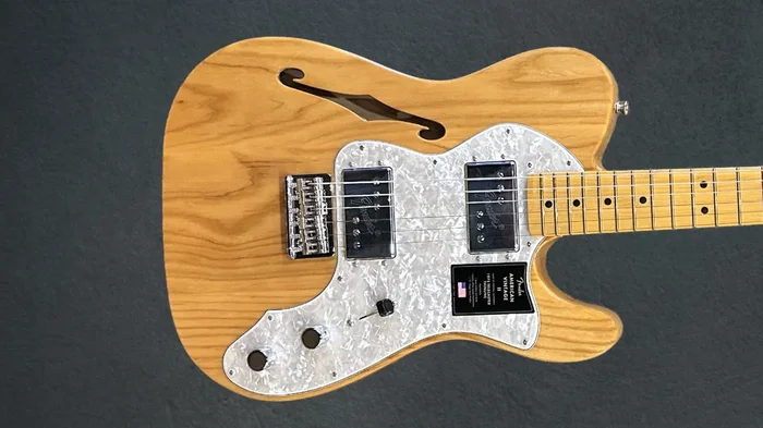 American Vintage II 1972 Telecaster Thinline – Aged Natural