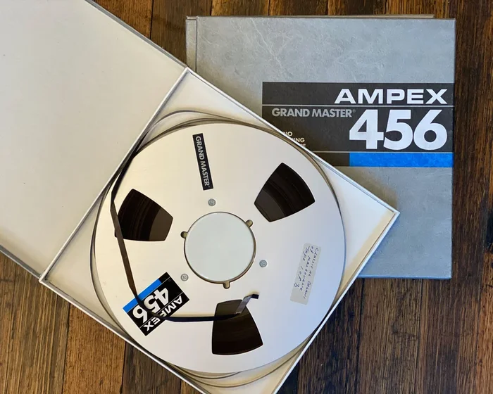 Ampex Grand Master 456 Studio Mastering Audio Tape – 4 Spools