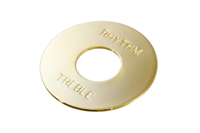 Anillo de Interruptor de Ritmo y Agudos Allparts – Metal Dorado