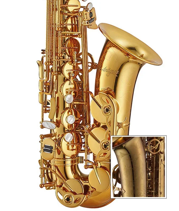 Antigua Winds AS5200 Professional Eb Alto Saxophone – Amber
