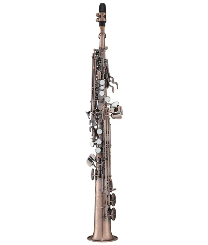 Antigua Winds SS4290 PowerBell Pro Bb Soprano Saxophone – Vintage Copper
