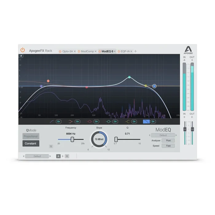 Apogee FX Rack Mod EQ 6