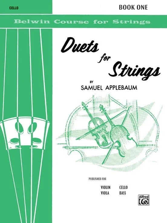 Applebaum, Samuel: Duets for Strings, Book One (2 cellos)