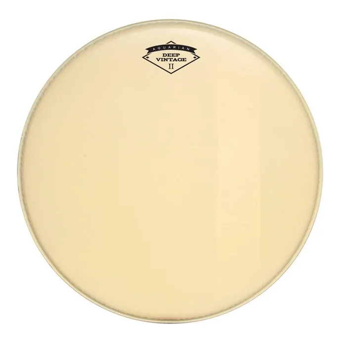 Aquarian 20″ Deep Vintage II Bass Drumhead w/Felt Strip