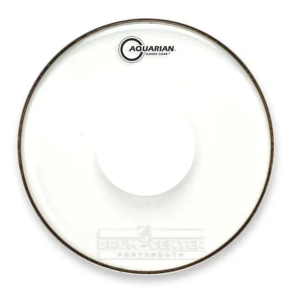 Aquarian Classic Clear Power Dot Drumhead 15″
