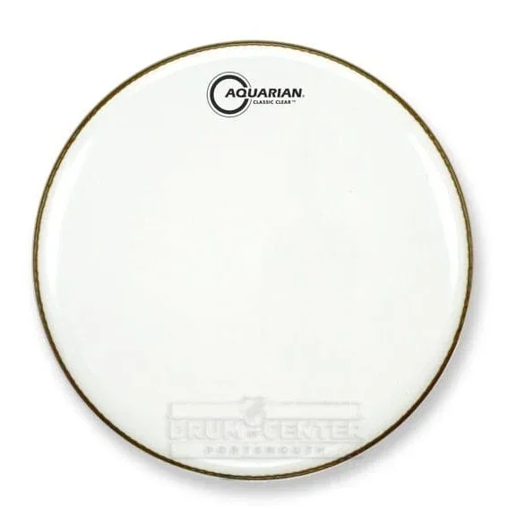 Aquarian Classic Clear White Bass Drumhead 28″