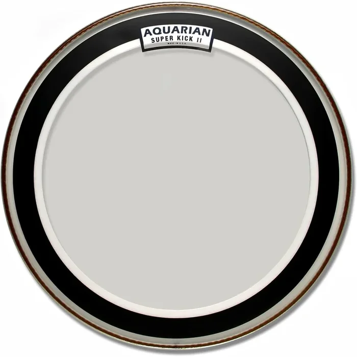 Aquarian Drumheads SKII24 Super-Kick II Double Ply 24″ Bass Drum Head