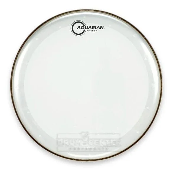 Aquarian Focus-X Clear Drumhead 15″