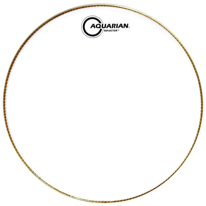 Aquarian Ice White Reflector Super Kick Bass Drumhead 18″