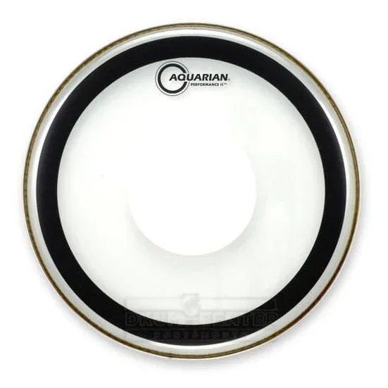 Aquarian Performance II Clear Drumhead 12″ w/Power Dot