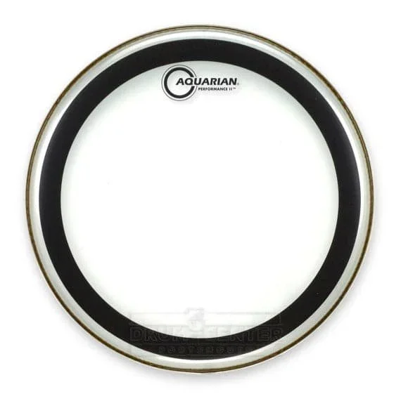 Aquarian Performance II Clear Drumhead 16″