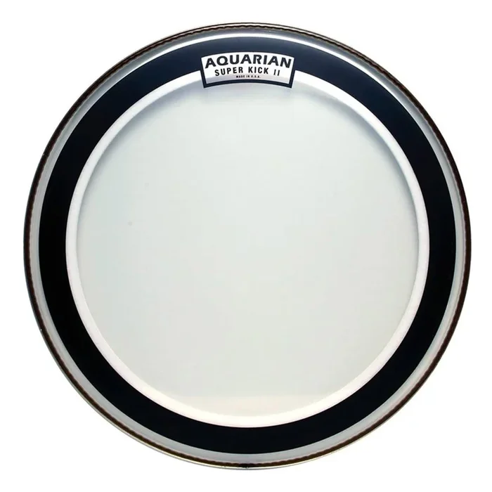 Aquarian SKII22 Superkick 2 Clear 22 2-ply Bass Drum Batter Head