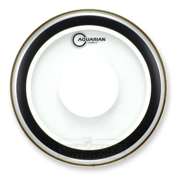 Aquarian Studio X Clear Power Dot Bass Drumhead 24″