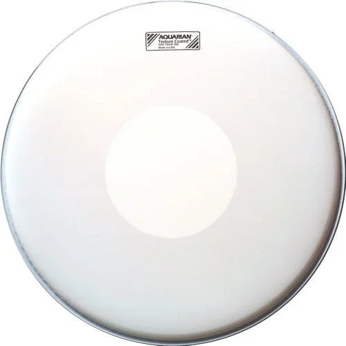 Aquarian TCPD14 Texture Coated 14″ Snare Drum Head, with Dot