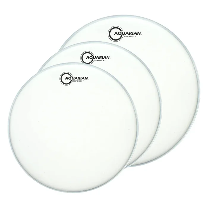 Aquarian TCRSP2B Response 2 Tom Pack 12″ 13″ 16″ – Coated