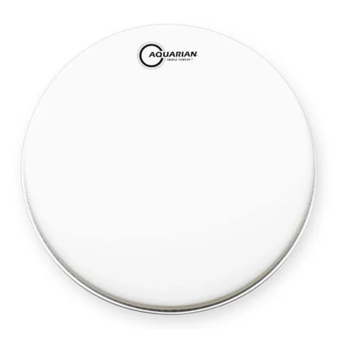 Aquarian TRP13 13″ Triple Threat Snare – White Texture Coated