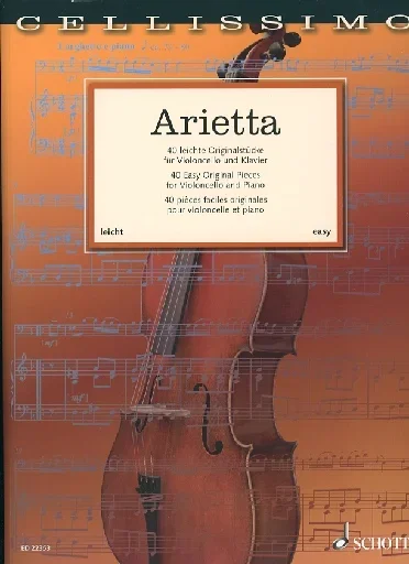 Arietta – 40 Easy Original Pieces (cello & piano)