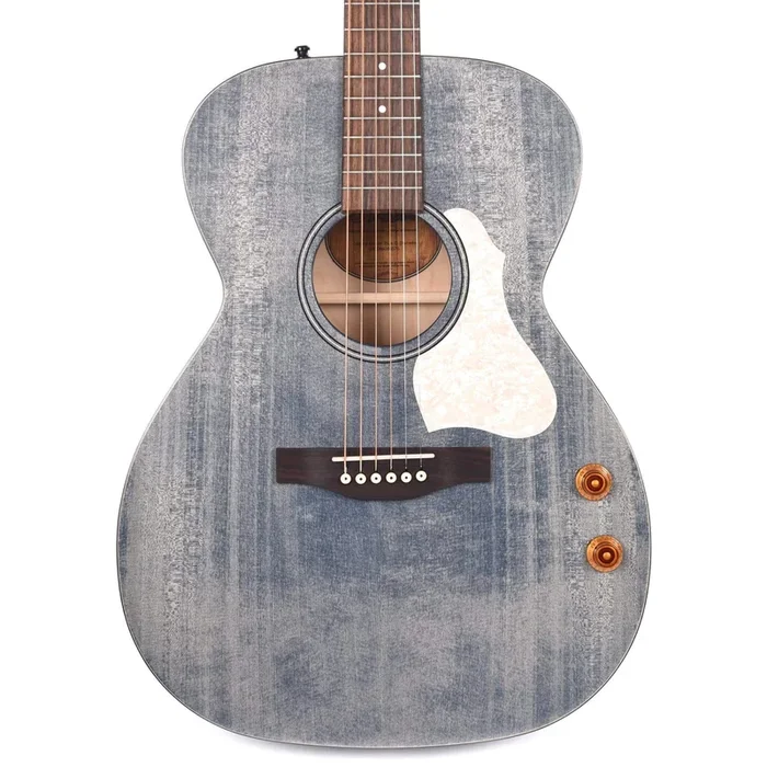 Art & Lutherie Legacy Parlor Q-Discrete Acoustic Denim Blue
