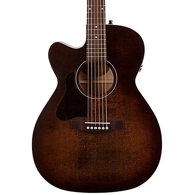 Art and Lutherie Left-Handed Legacy CW Presys II Guitar – Bourbon Burst