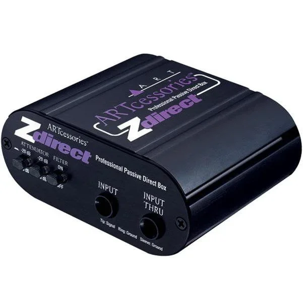 ART ZDirect Professional Passive D I Box