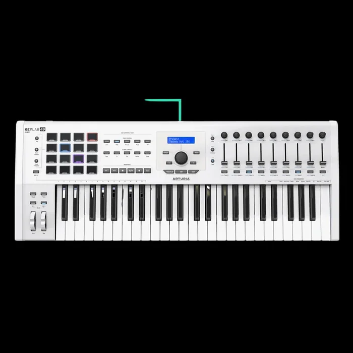 Arturia KeyLab 49 MkII 49-key Keyboard Controller – White