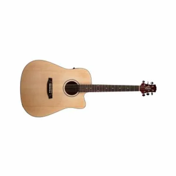 Ashton D20CEQ Dreadnought 41-Inch Cutaway Electro-Acoustic Guitar – Open Box
