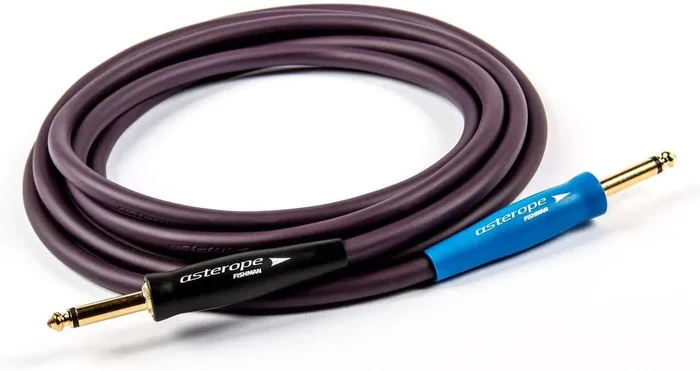 Asterope 20 Ft. 1/4″ Pro Stage Instrument Cable Blue/Purple