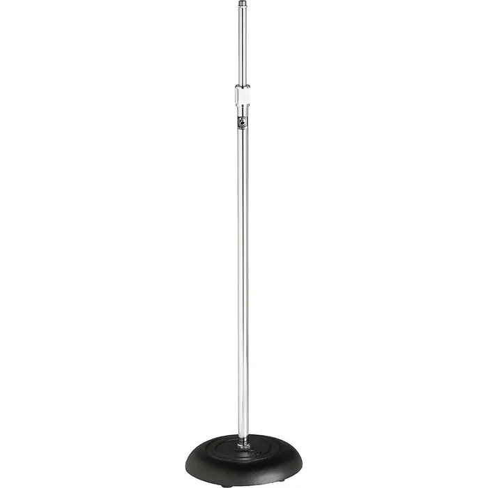 Atlas Sound MS-10C Round Base Mic Stand – Chrome