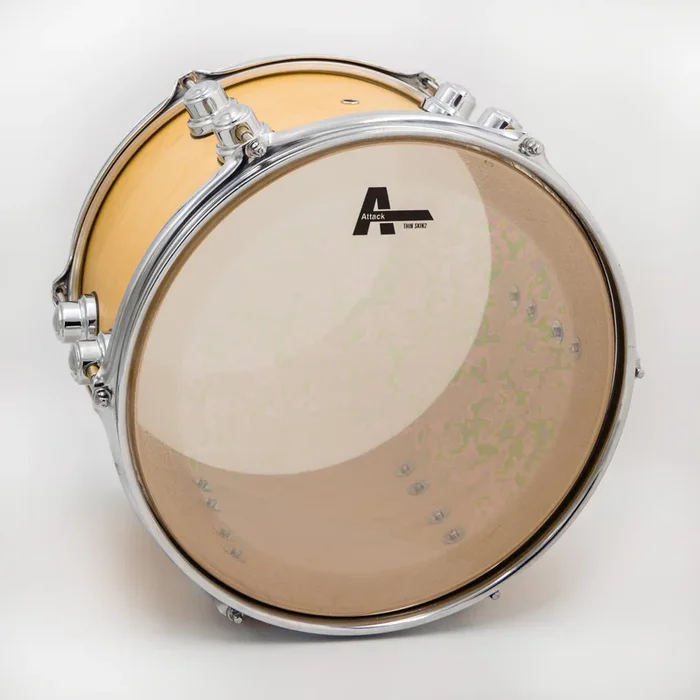 Attack Thin Skin 2 10″ 2-Ply Drumhead – Clear