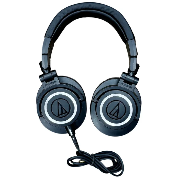 Audio-Technica ATH-M50x Professional Studio Monitor Headphones – Black