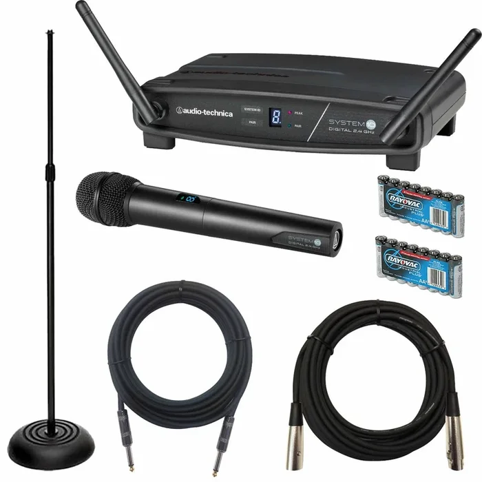 Audio-Technica ATW-1102 Wireless Handheld Mic System STAGE RIG