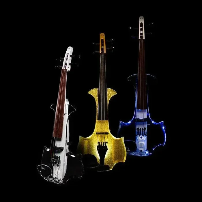 Aurora Classic violin, 4 or 5 string, assorted colors – acrylic body – LED lights