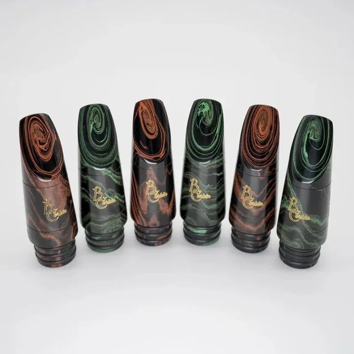 B. Corbin Signature Marbled Hard Rubber Bb Clarinet Mouthpiece