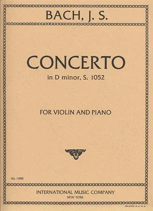Bach, J.S. (Reitz): Concerto in d minor (violin & piano)
