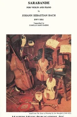 Bach, J.S.: Sarabande (violin & piano)