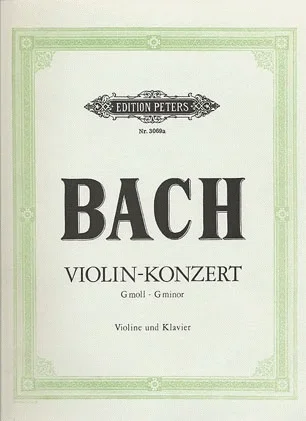 Bach, J.S. (Szigeti): Violin Concerto in g minor BWV 1056 (violin & piano)