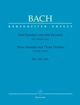 Bach, J.S., Three Sonatas And Three Partitas BWV 1001-1006 for Violin (Barenreiter)