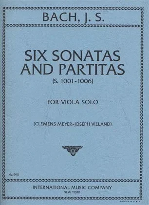 Bach, J.S. (Vieland): Six Sonatas & Partitas (viola)
