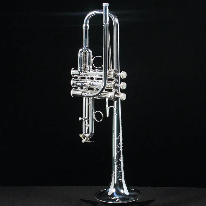 Bach Stradivarius ADE190S Artisan Series D/Eb Professional Trumpet (Silver Plated)