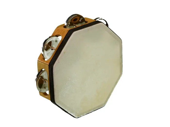 Bamboo 6″ Tambourine