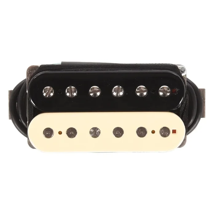 Bare Knuckle HB Black Dog Bridge 50mm 4-Conductor Short Leg Reverse Zebra