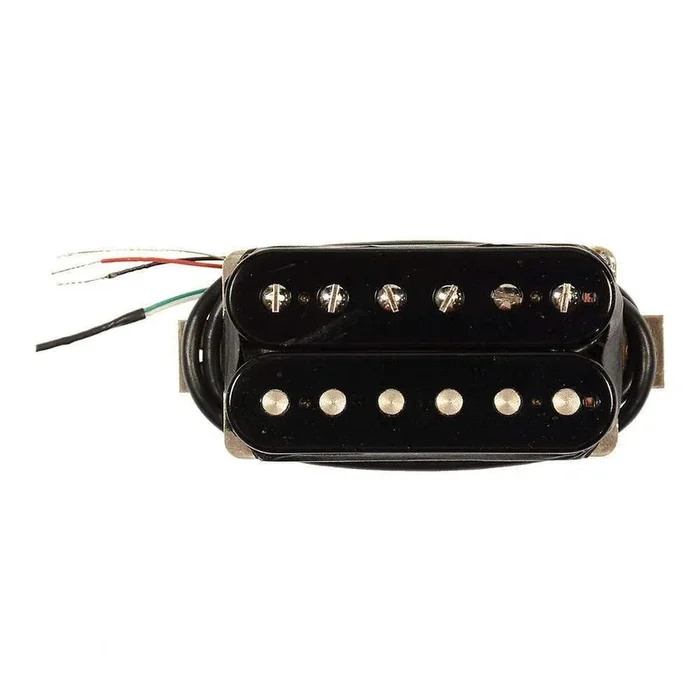 Bare Knuckle The Mule Humbucker Bridge Pickup 50mm 4-Conductor Short Leg Unpotted Black