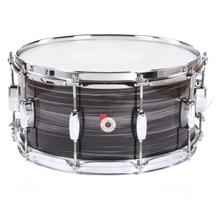 Barton Drum Co. 6.5×14 Beech Snare Drum Zebrawood
