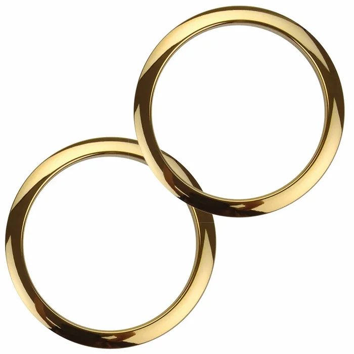 Bass Drum O’s 5″ Bass Drum Head Reinforcement Ring Brass (2 Pack Bundle)