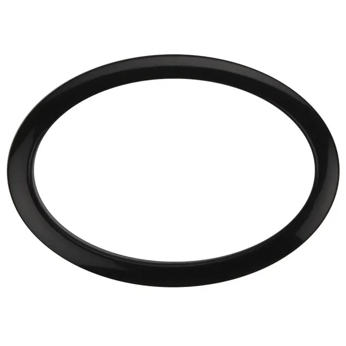 Bass Drum O’s Oval Bass Drum Port 6″ Black