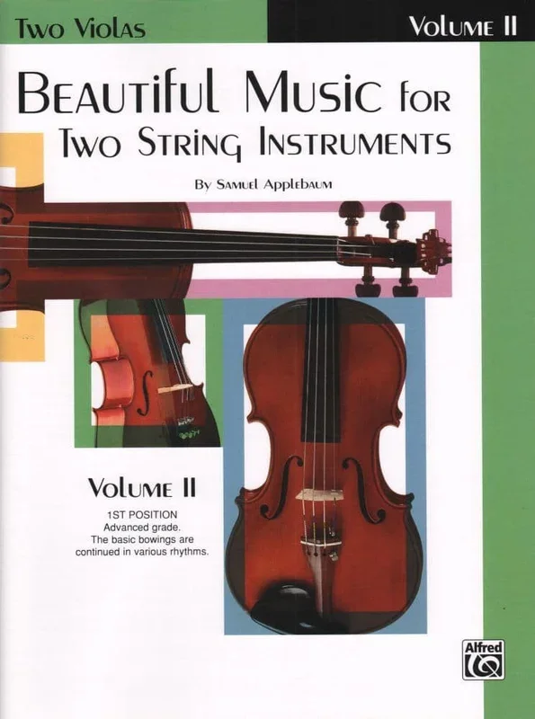 Beautiful Music for Two Stringed Instruments, Volume 2 – Viola